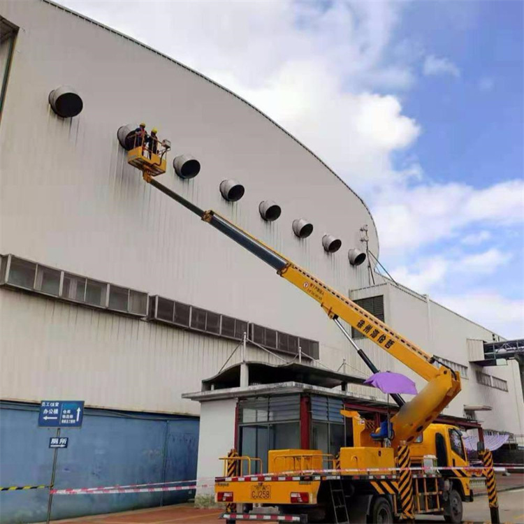 上蔡高空作业车出租服务：专业广告牌安装解决方案